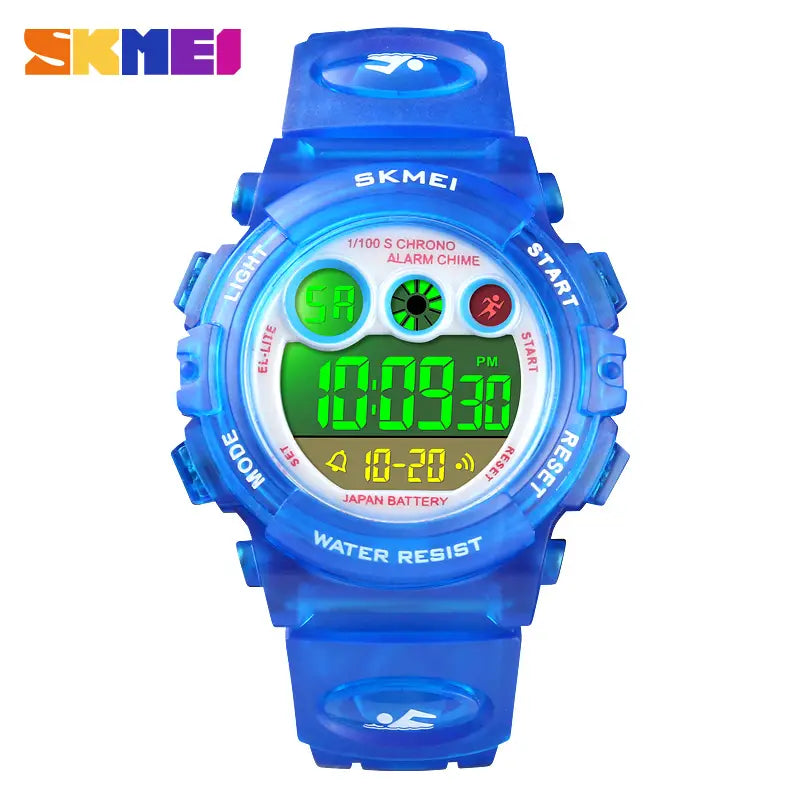SKMEI Kids' Luminous Shiny Fashion Electronic Watch