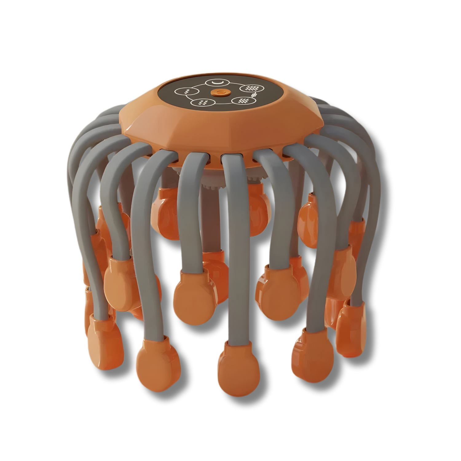 Electric scalp massager for stress relief and circulation