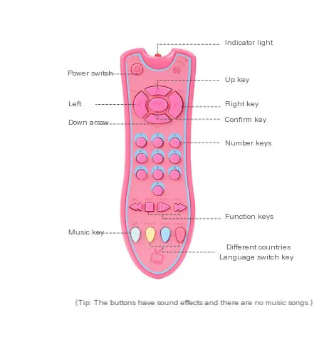 Children's English Learning Remote with Music