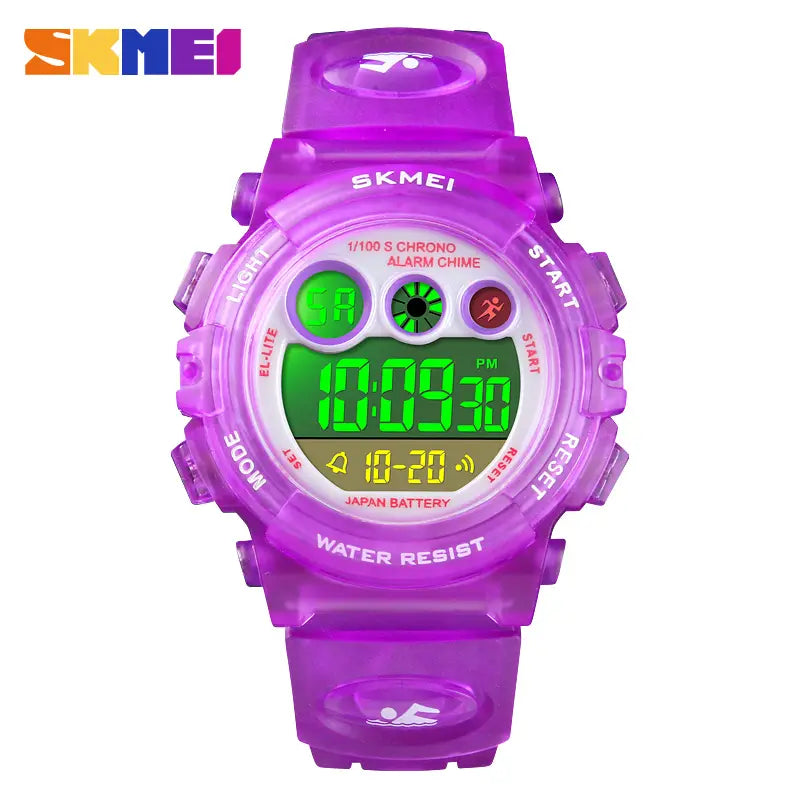 SKMEI Kids' Luminous Shiny Fashion Electronic Watch