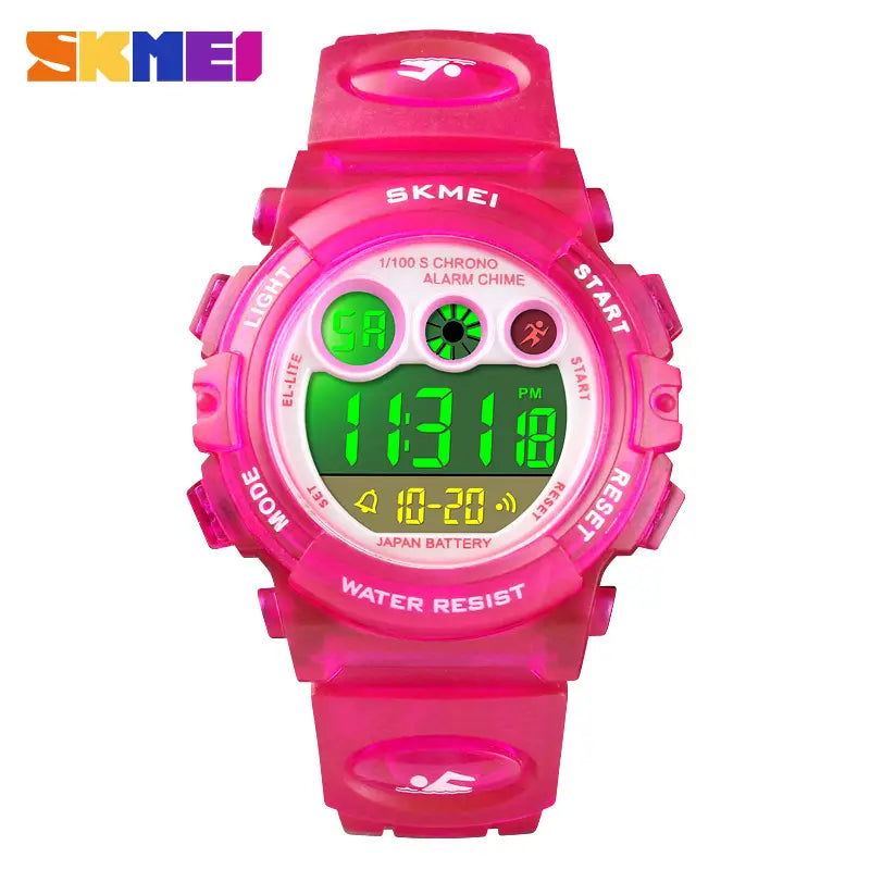 SKMEI Kids' Luminous Shiny Fashion Electronic Watch